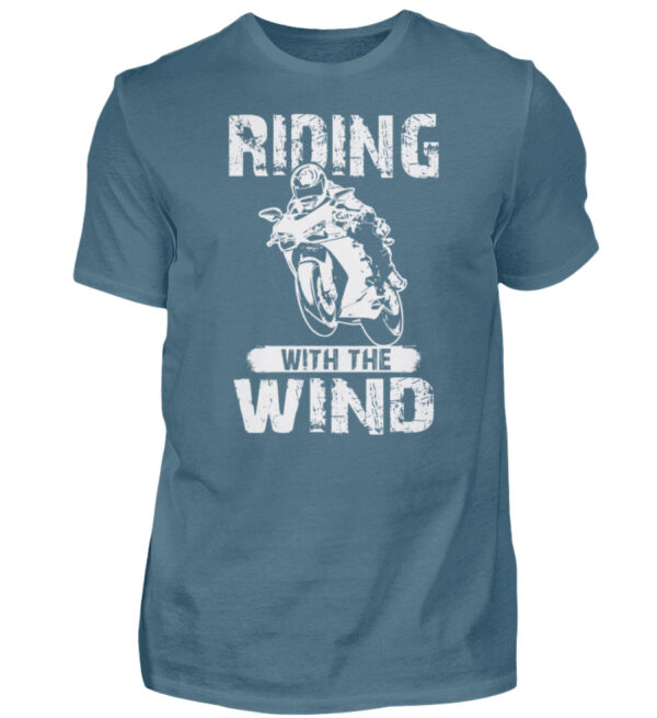 Biker Shirts - Riding with the Wind - Herren Shirt-1230