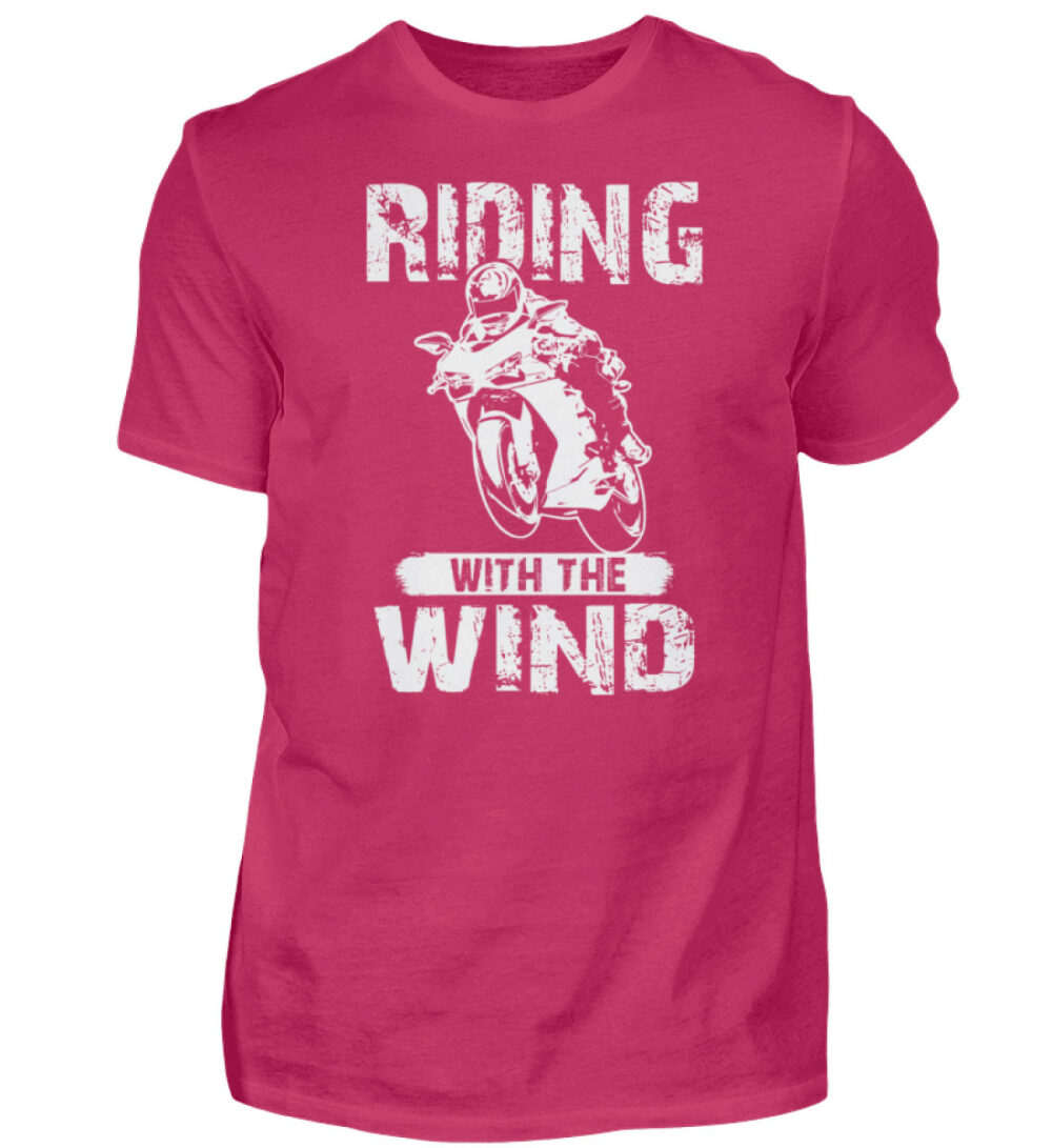 Biker Shirts - Riding with the Wind - Herren Shirt-1216