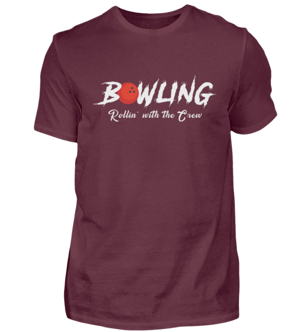 Bowling Rollin with the Crew - Herren Shirt-839