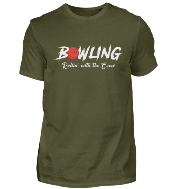 Bowling Rollin with the Crew - Herren Shirt-1109