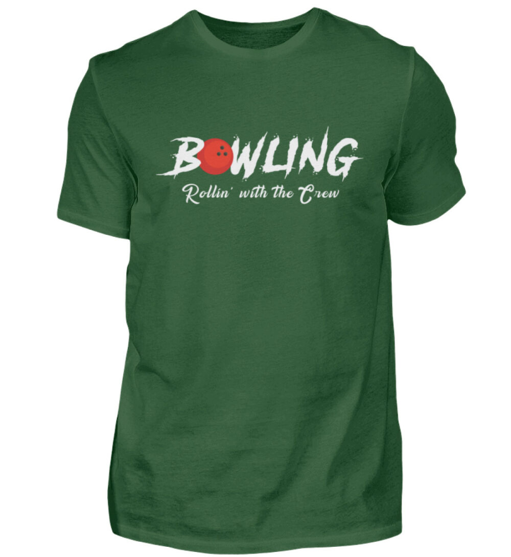 Bowling Rollin with the Crew - Herren Shirt-833