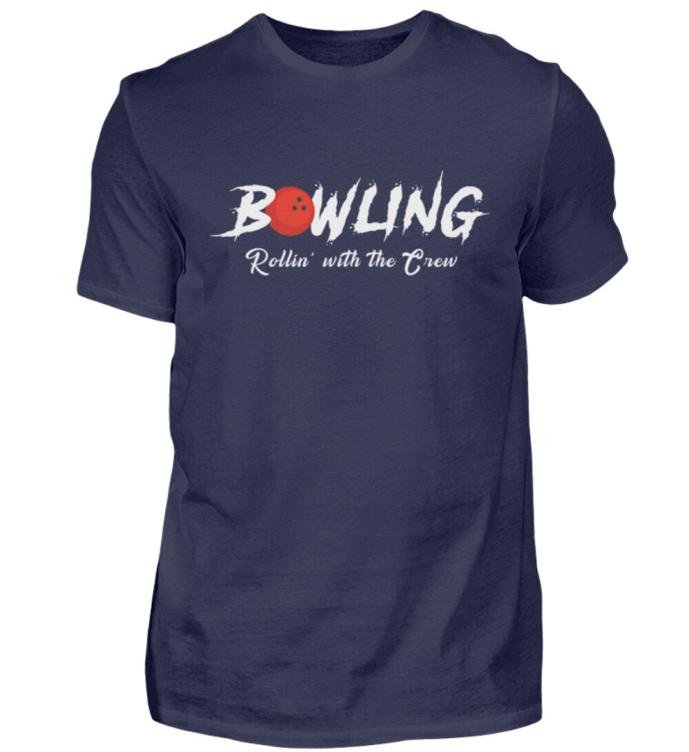 Bowling Rollin with the Crew - Herren Shirt-198
