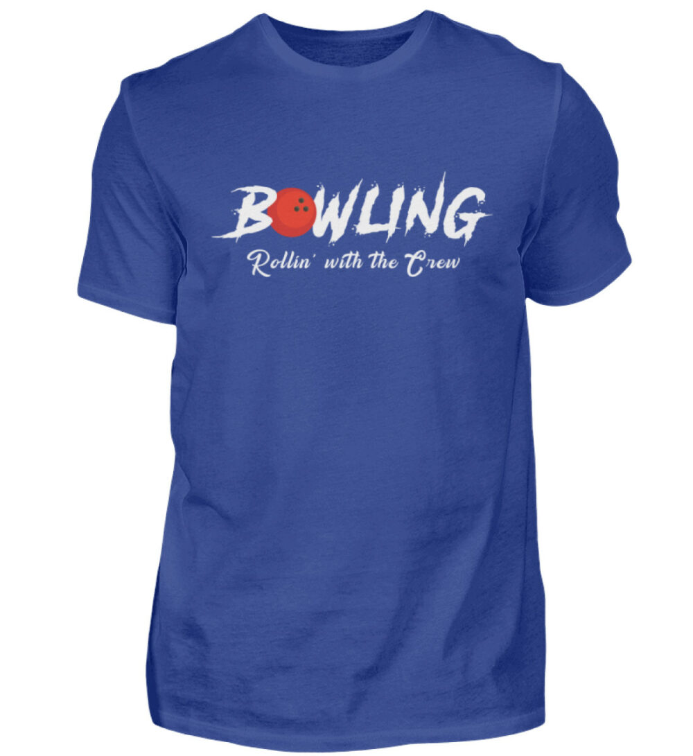 Bowling Rollin with the Crew - Herren Shirt-668