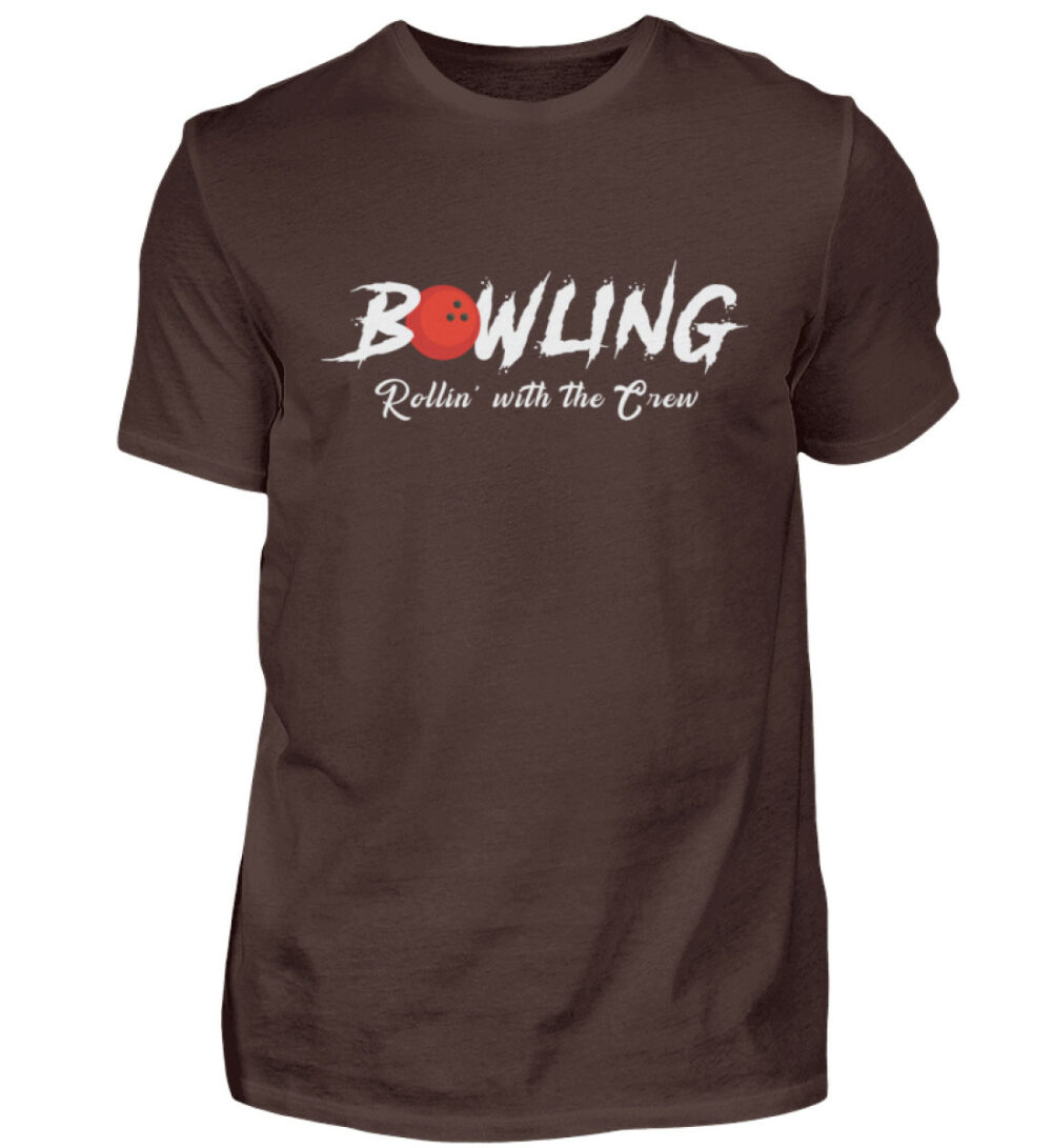 Bowling Rollin with the Crew - Herren Shirt-1074