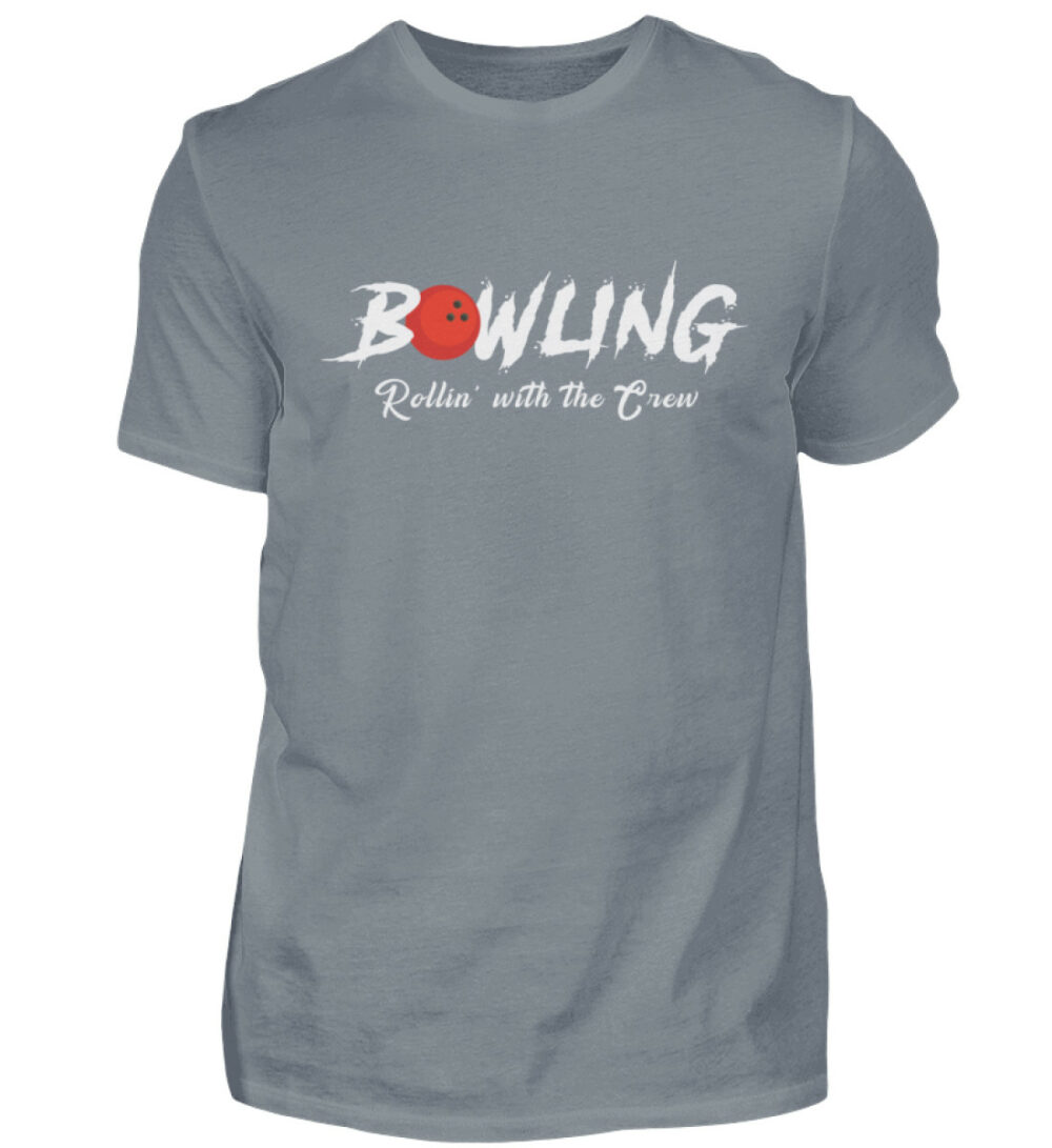 Bowling Rollin with the Crew - Herren Shirt-1157