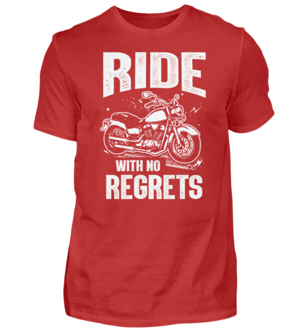 Biker Shirts - Ride with no regrets - Herren Shirt-4