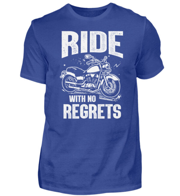 Biker Shirts - Ride with no regrets - Herren Shirt-668