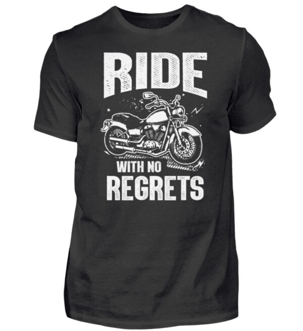 Biker Shirts - Ride with no regrets - Herren Shirt-16