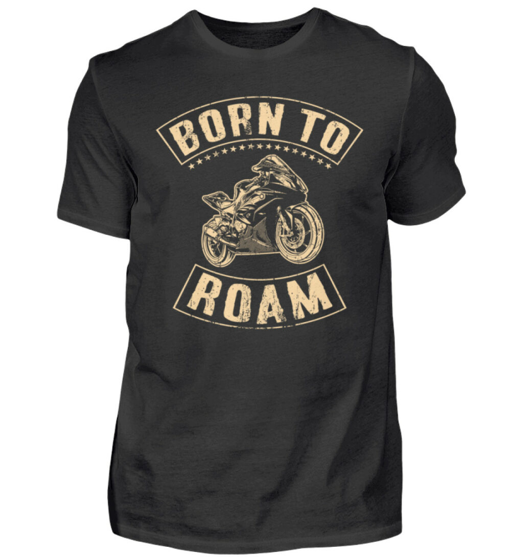 Biker Shirts - Born to Roam - Herren Shirt-16