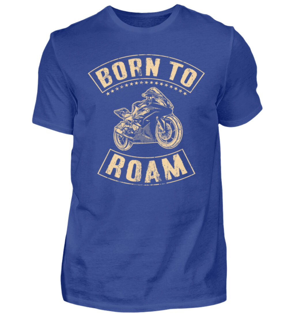 Biker Shirts - Born to Roam - Herren Shirt-668
