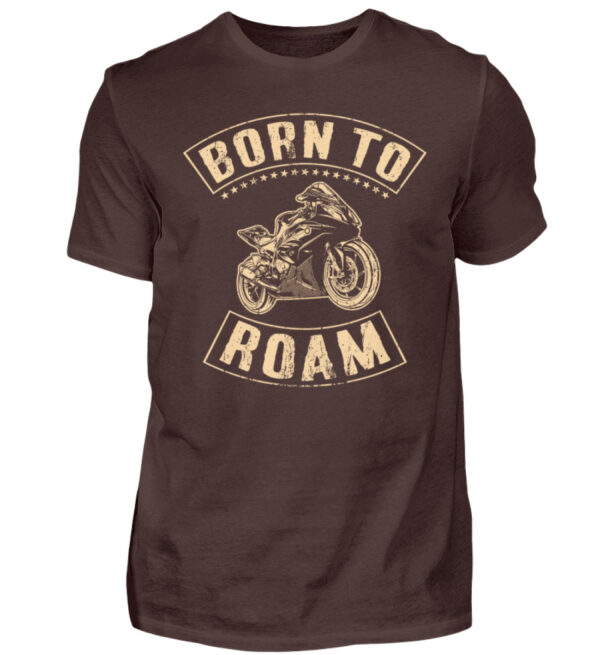 Biker Shirts - Born to Roam - Herren Shirt-1074