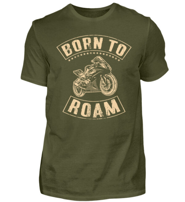 Biker Shirts - Born to Roam - Herren Shirt-1109