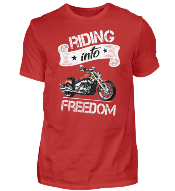 Biker Shirts - Riding into Freedom - Herren Shirt-4