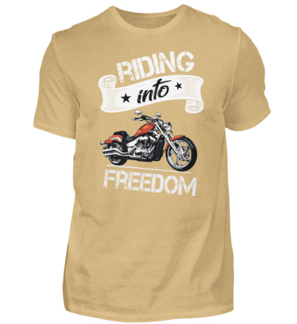 Biker Shirts - Riding into Freedom - Herren Shirt-224