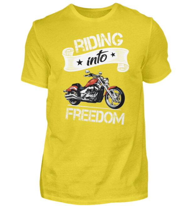 Biker Shirts - Riding into Freedom - Herren Shirt-1102