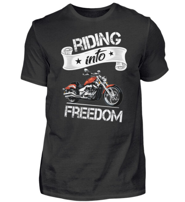 Biker Shirts - Riding into Freedom - Herren Shirt-16