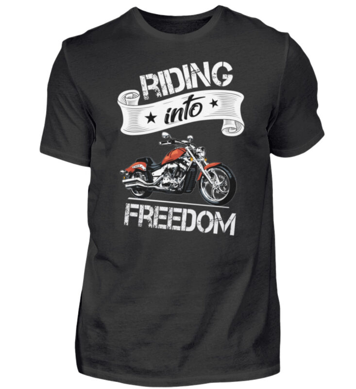 Biker Shirts – Riding into Freedom  – Herren Shirt