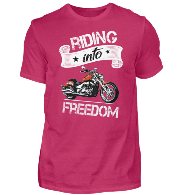Biker Shirts - Riding into Freedom - Herren Shirt-1216