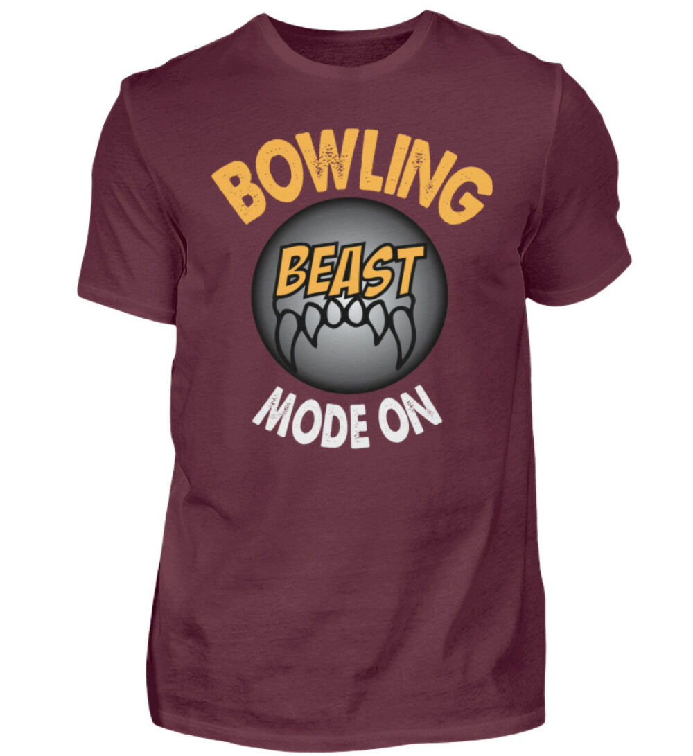 Bowling Beast Mode On - Herren Shirt-839