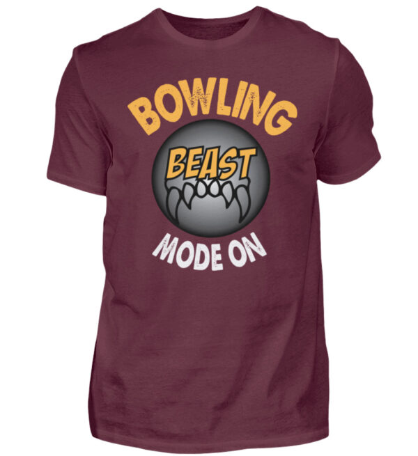 Bowling Beast Mode On - Herren Shirt-839