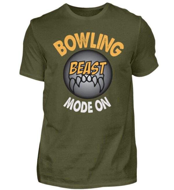 Bowling Beast Mode On - Herren Shirt-1109
