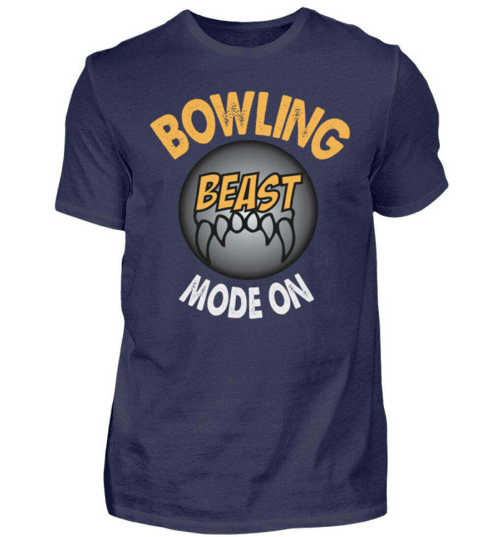 Bowling Beast Mode On - Herren Shirt-198