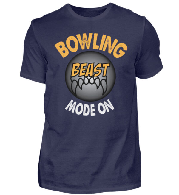 Bowling Beast Mode On - Herren Shirt-198
