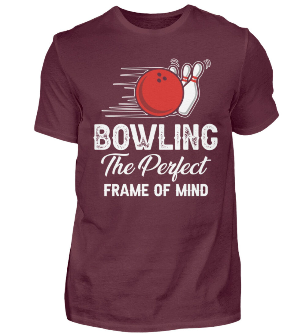 Bowling the perfect frame of mind - Herren Shirt-839