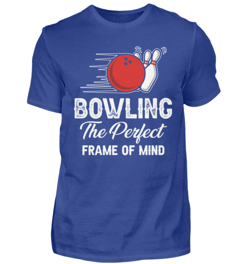 Bowling the perfect frame of mind - Herren Shirt-668