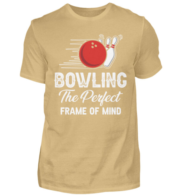 Bowling the perfect frame of mind - Herren Shirt-224