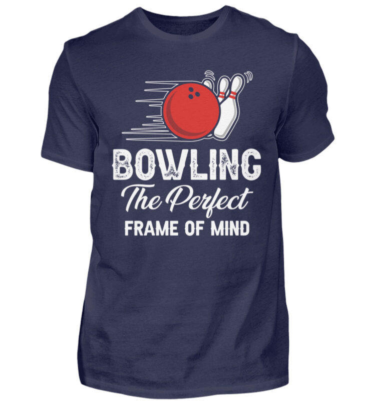 Bowling the perfect frame of mind  – Herren Shirt