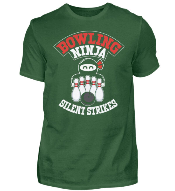 Bowling Ninja Silent Strikes - Herren Shirt-833