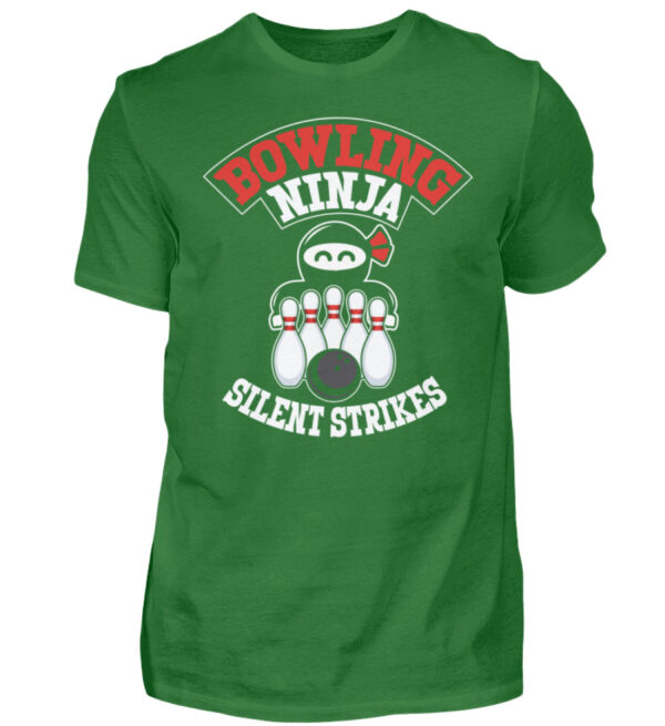 Bowling Ninja Silent Strikes - Herren Shirt-718