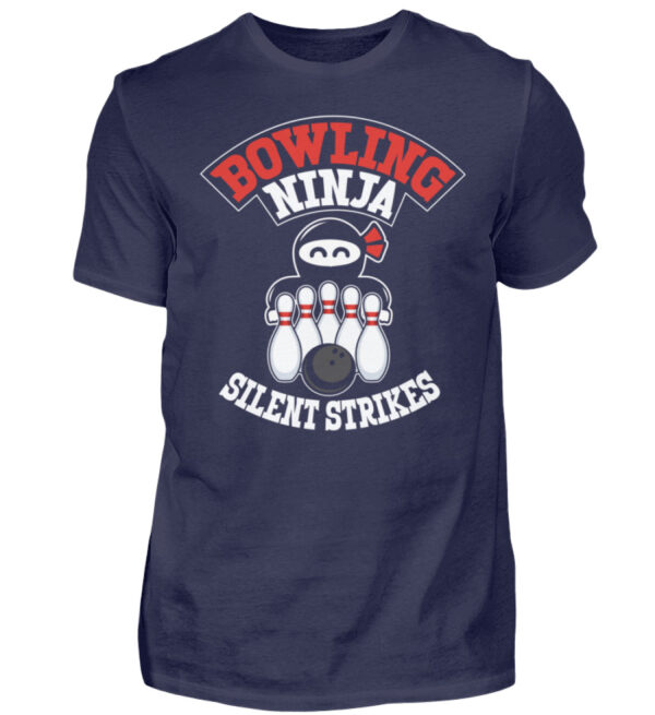 Bowling Ninja Silent Strikes - Herren Shirt-198