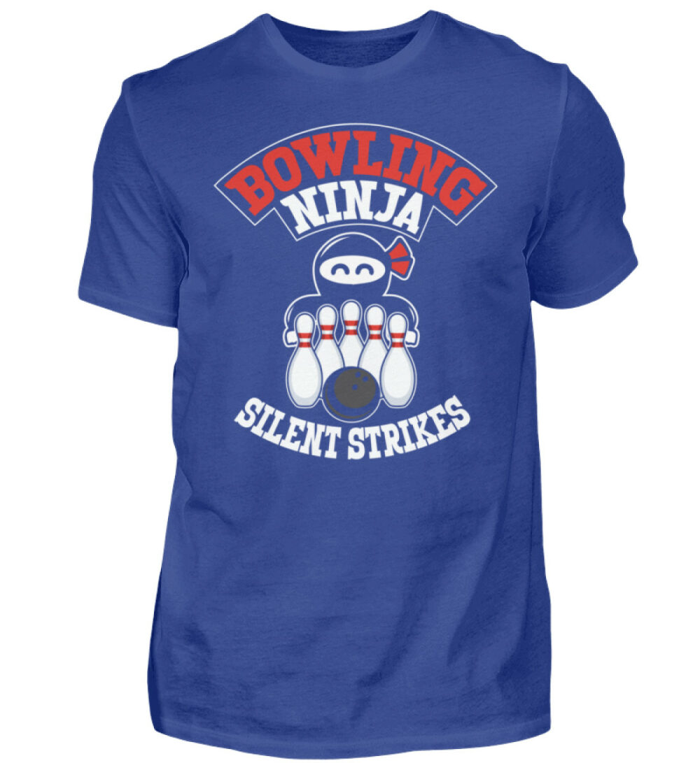 Bowling Ninja Silent Strikes - Herren Shirt-668