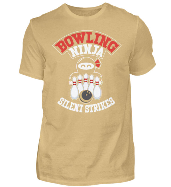Bowling Ninja Silent Strikes - Herren Shirt-224
