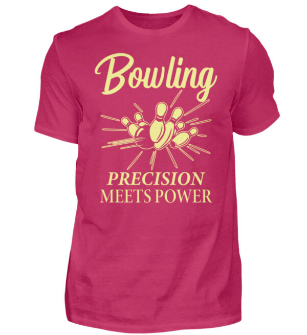 Bowling Precision meets Power - Herren Shirt-1216