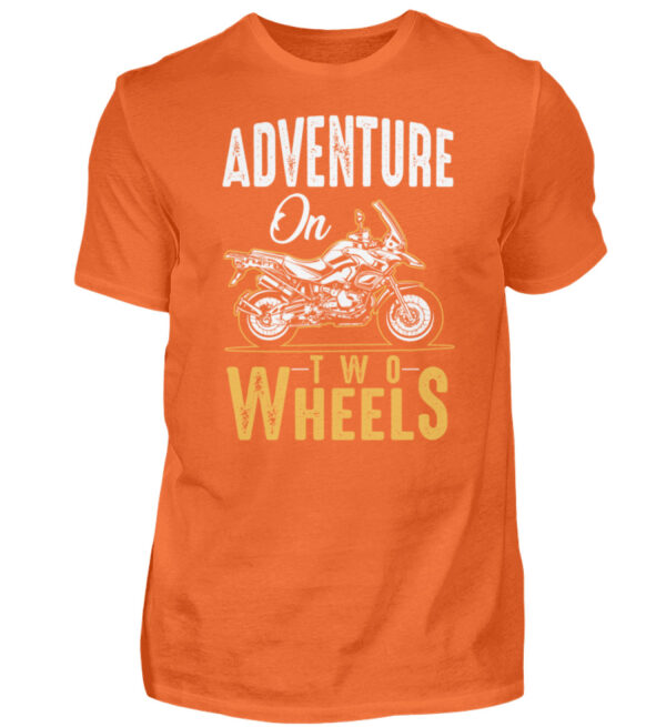 Biker Shirts - Adventure on two Wheels - Herren Shirt-1692