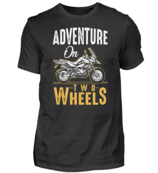 Biker Shirts - Adventure on two Wheels - Herren Shirt-16
