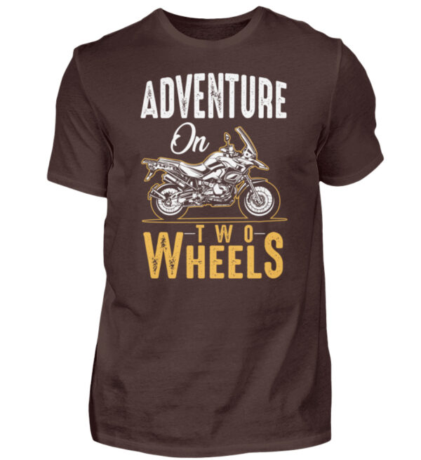 Biker Shirts - Adventure on two Wheels - Herren Shirt-1074