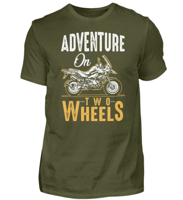 Biker Shirts - Adventure on two Wheels - Herren Shirt-1109