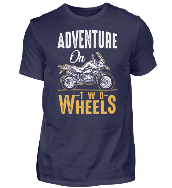 Biker Shirts - Adventure on two Wheels - Herren Shirt-198