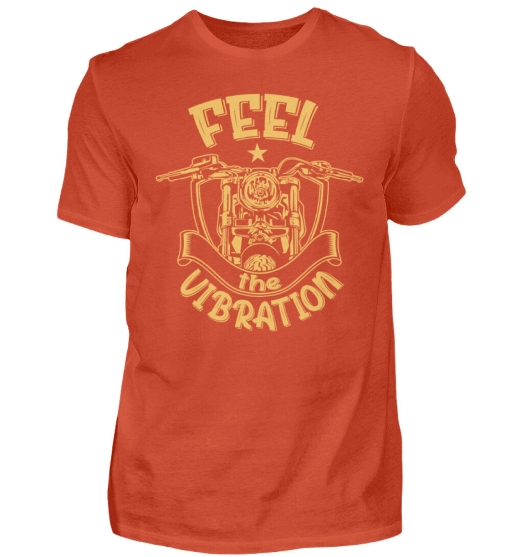 Biker Shirts - Feel the Vibration - Herren Shirt-1236