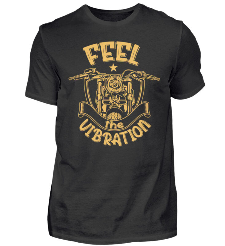 Biker Shirts – Feel the Vibration  – Herren Shirt