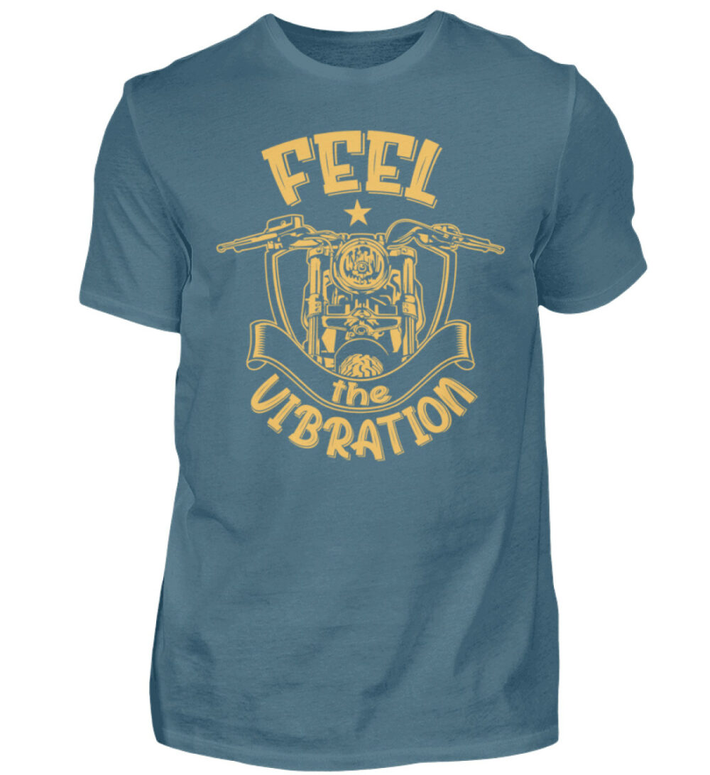 Biker Shirts - Feel the Vibration - Herren Shirt-1230