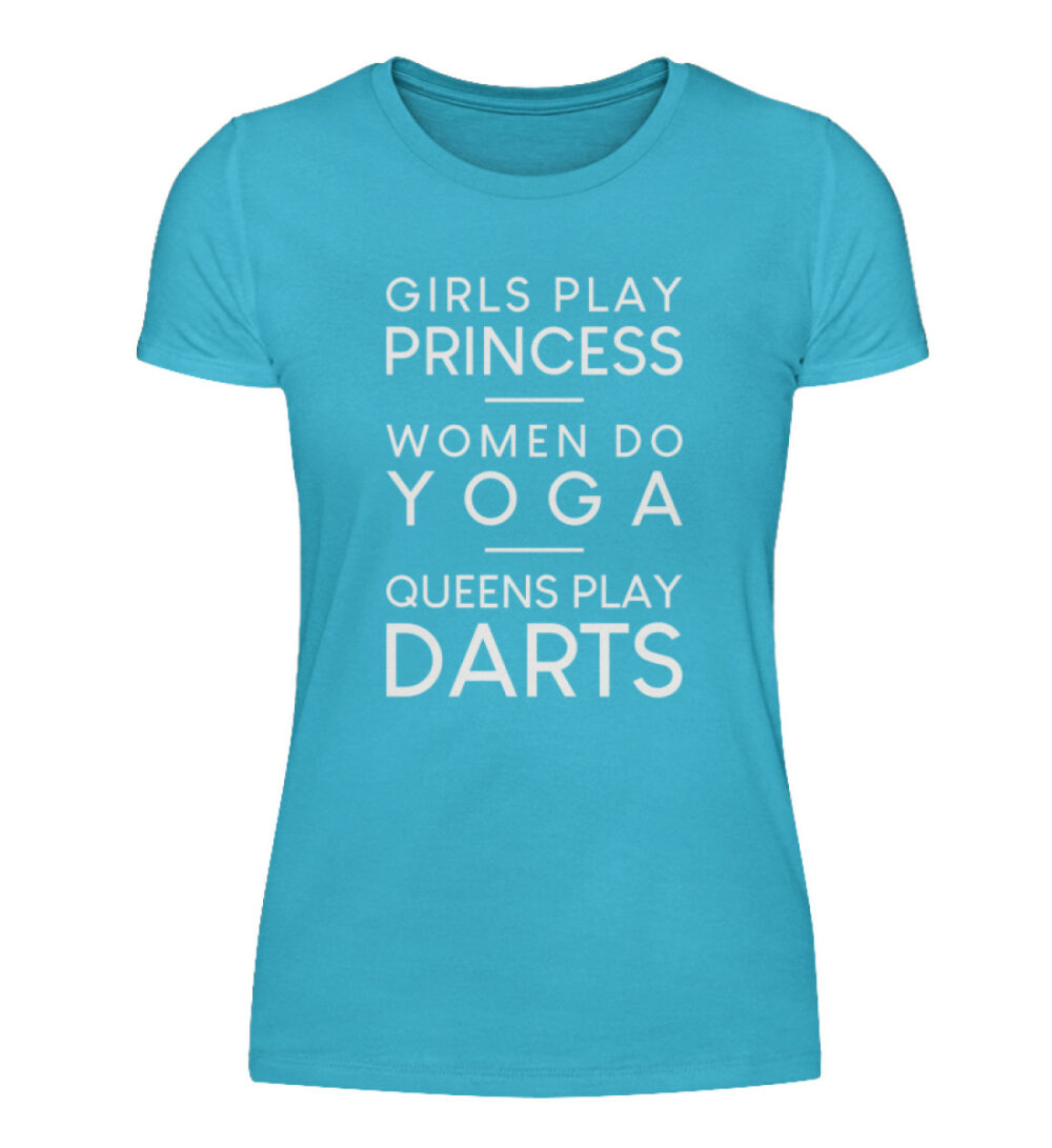 Girls Play Darts - Damenshirt-2462