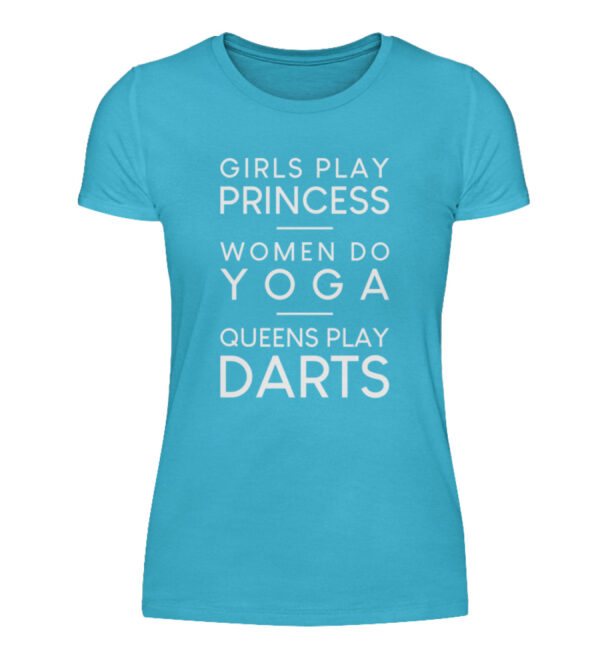 Girls Play Darts - Damenshirt-2462