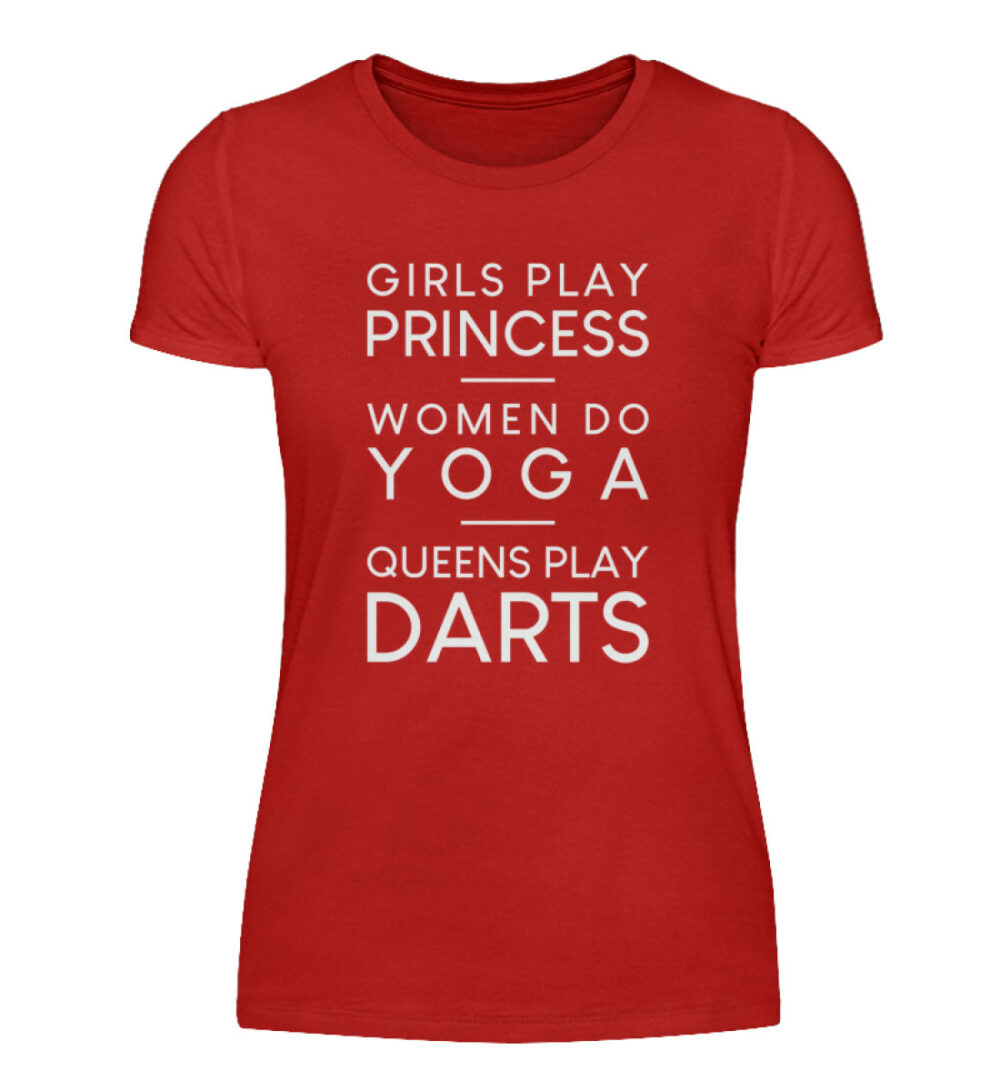 Girls Play Darts - Damenshirt-4