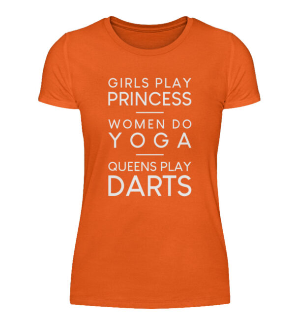 Girls Play Darts - Damenshirt-1692
