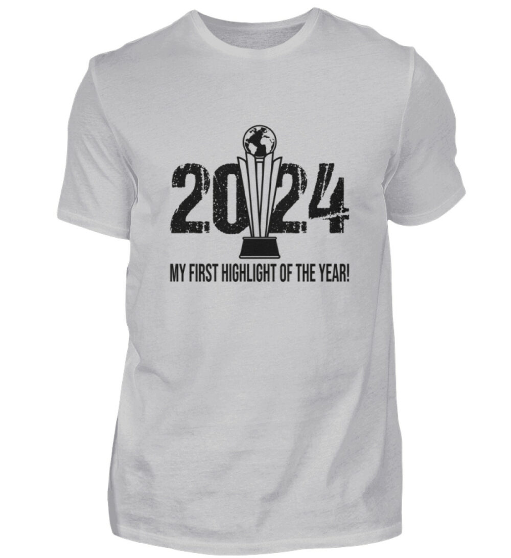 2024 My first Highlight - White - Herren Shirt-17